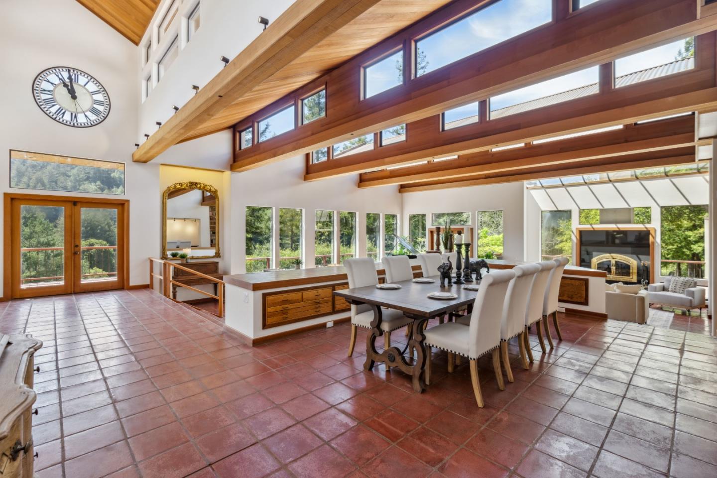 620 Twin Lane Soquel, CA 95073 - Photo 5 of 67 a dining room with furniture and a large window