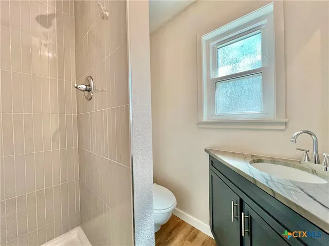 a room with storage and utility