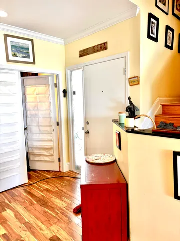 a bedroom with a bed and a cabinets