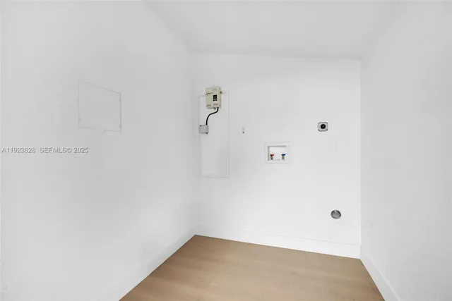 a view of a small space