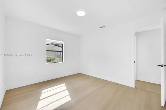 a view of a room with window