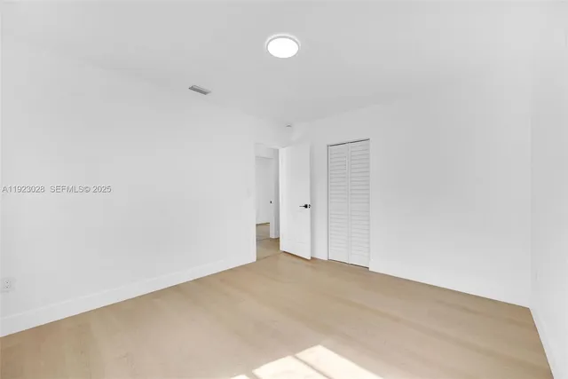 a view of empty room