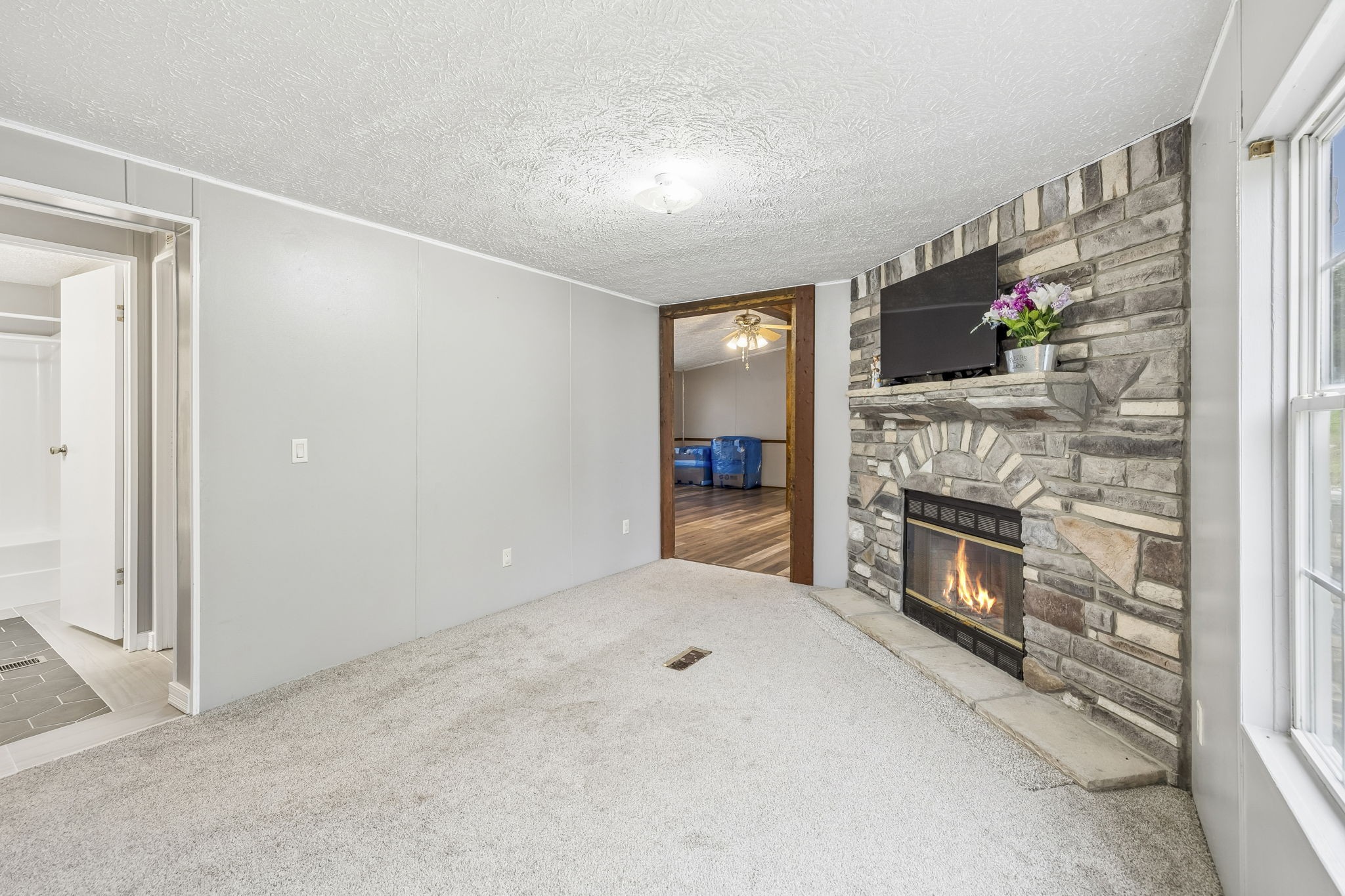 47 Riddleton Circle Riddleton, TN 37151 - Photo 22 of 46 a living room with fireplace and furniture