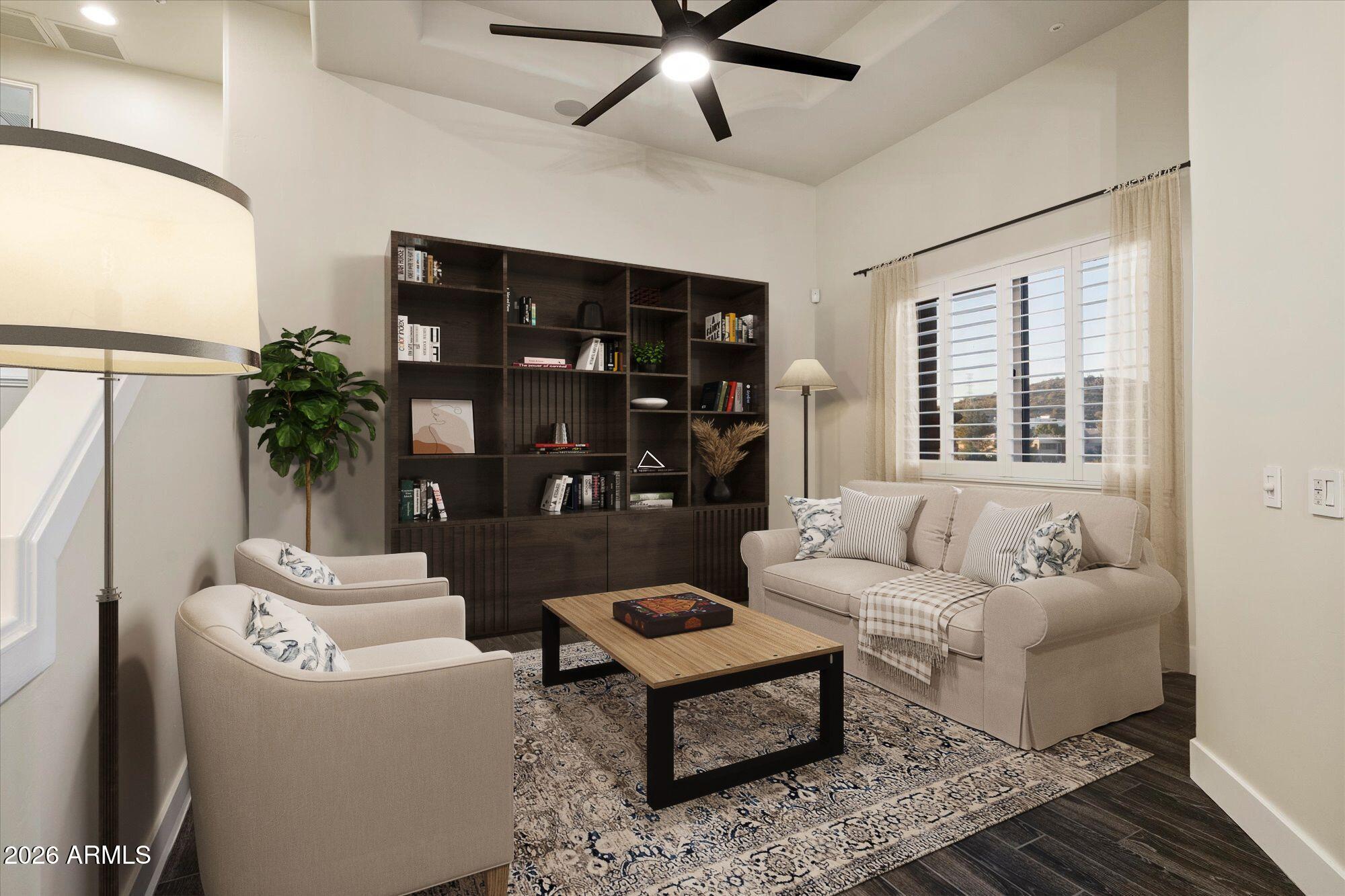6123 West Alameda Road Glendale, AZ 85310 - Photo 11 of 39 a living room with furniture and a large window