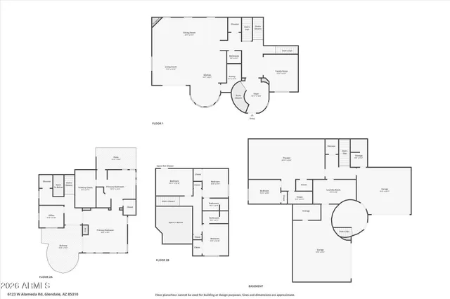 $1,675,000 | 6123 West Alameda Road, Glendale, AZ 85310