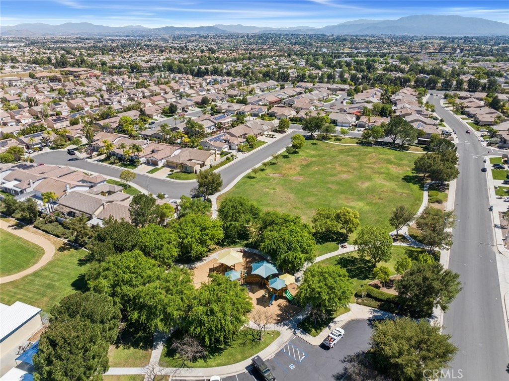 26764 Kingwood Road Murrieta, CA 92563 - Photo 41 of 42 an aerial view of residential houses with outdoor space