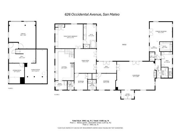 $4,800,000 | 626 Occidental Avenue, San Mateo, CA 94402