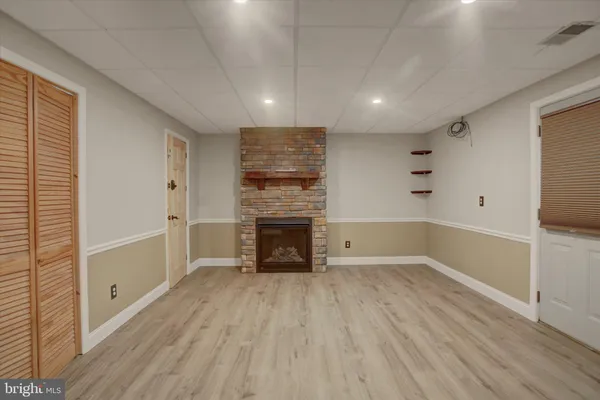 a view of parking garage