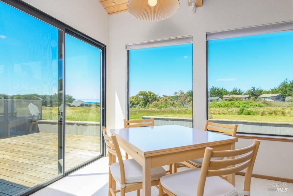 267 Sea Stack The Sea Ranch, CA 95497 - Photo 21 of 35 a view of a room with workspace and a large window