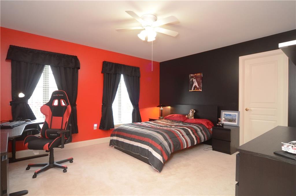 2132 John's Ridge Road Coraopolis, PA 15108 - Photo 16 of 25 Bedroom ready to cheer for Moon Area school district.