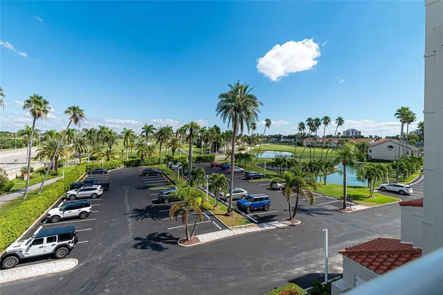 a view of a room with gym equipment and garden