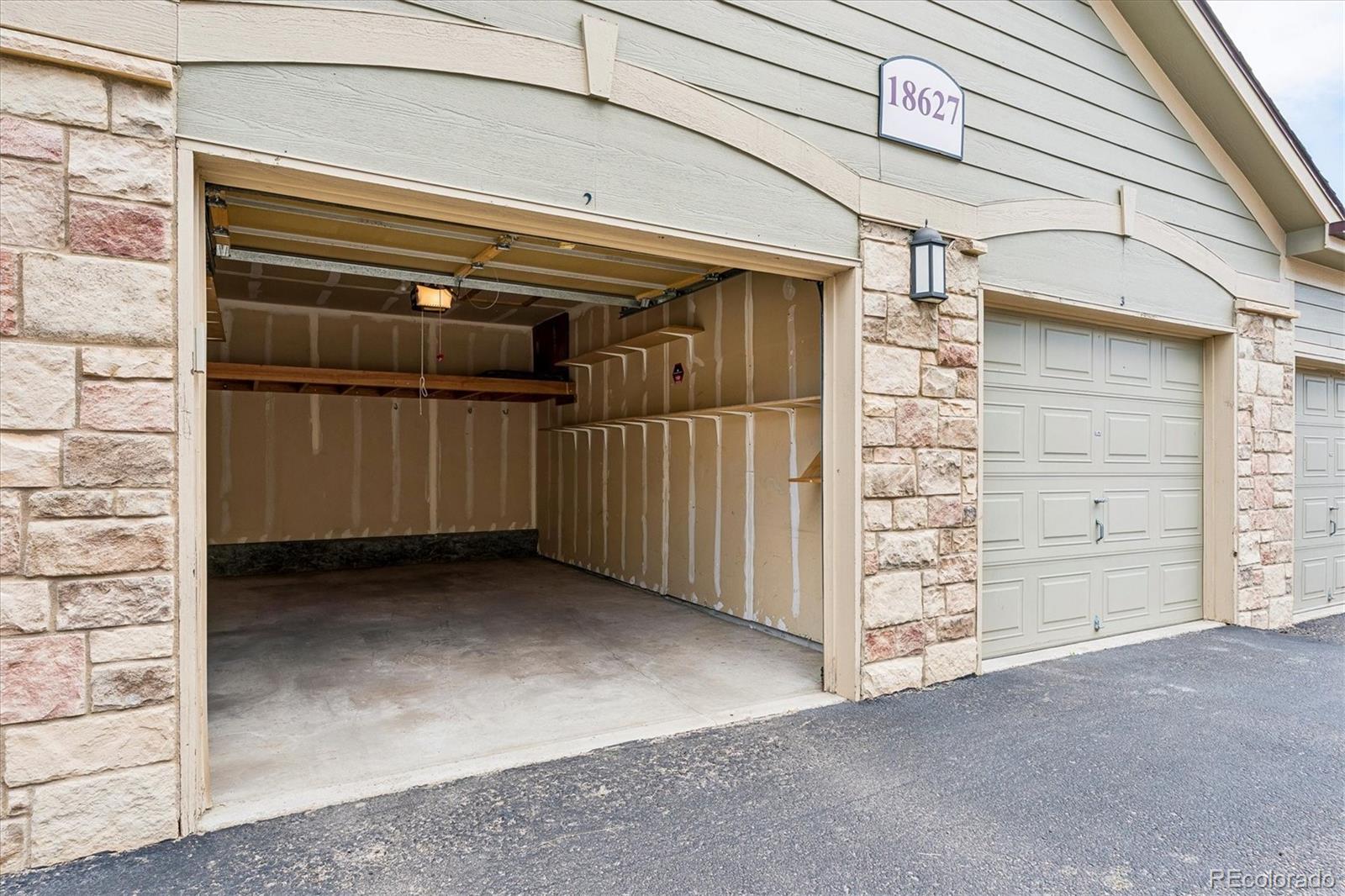 18657 Stroh Road, Unit 4207 Parker, CO 80134 - Photo 3 of 39 a view of a garage