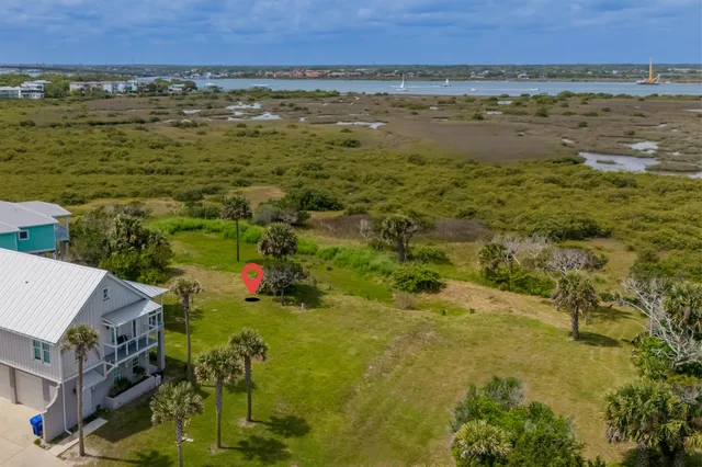 a view of a city with an ocean