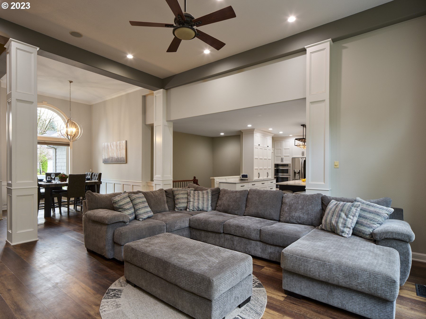 3012 Northeast 173rd Street Ridgefield, WA 98642 - Photo 12 of 32 a living room with furniture and wooden floor