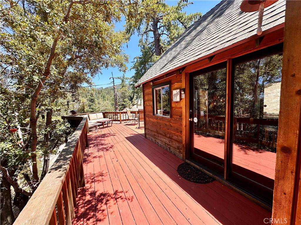 24387 Rocky Point Road Idyllwild, CA 92549 - Photo 4 of 29 a view of swimming pool with seating space