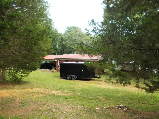 a view of an outdoor space and yard