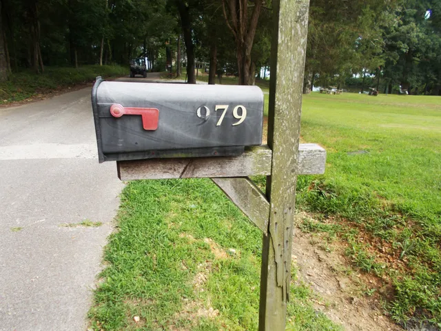 a view of outdoor space with sign board