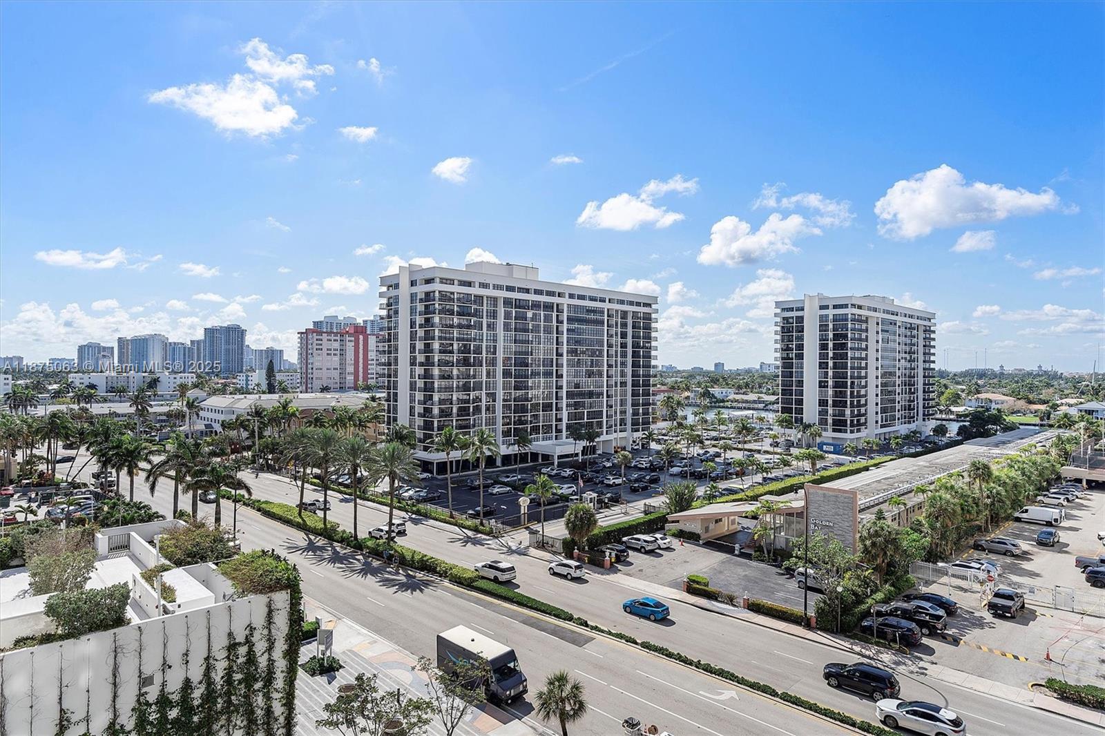 1980 South Ocean Drive, Unit 7N Hallandale Beach, FL 33009 - Photo 12 of 12 a city view with tall buildings