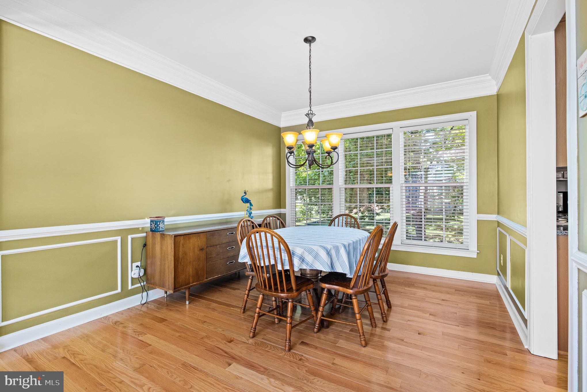 3314 Lady Catherine Circle Triangle, VA 22172 - Photo 11 of 33 Formal Dining Room with Woodwork Details