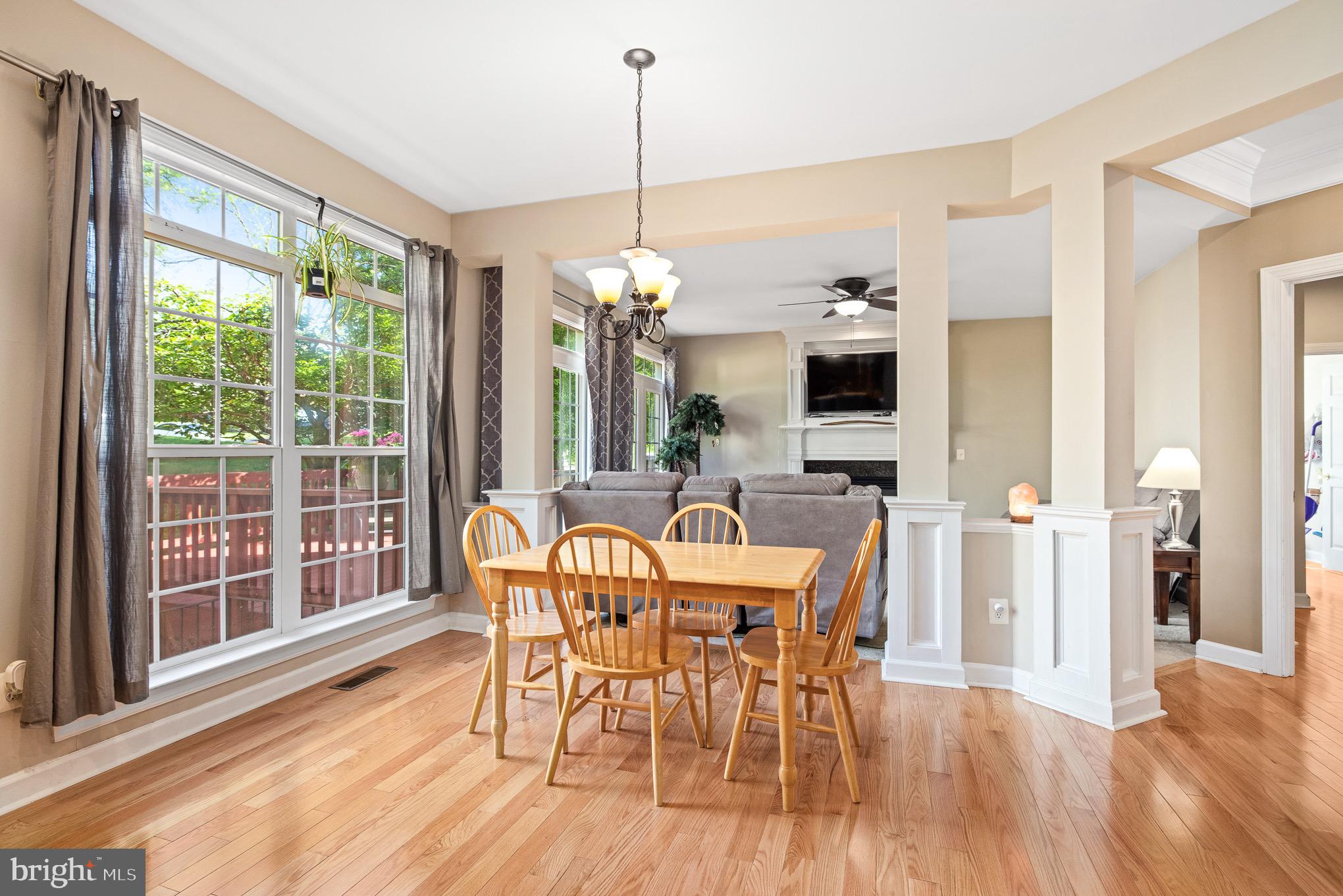 3314 Lady Catherine Circle Triangle, VA 22172 - Photo 8 of 33 Large Breakfast Nook Within the Kitchen