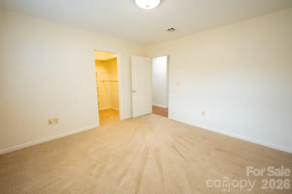 a view of empty room