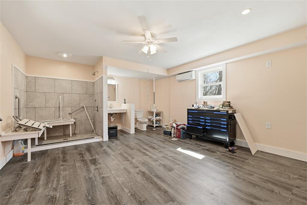 7524 Franklin Road Cranberry Township, PA 16066 - Photo 9 of 44 a living room with furniture and a fireplace
