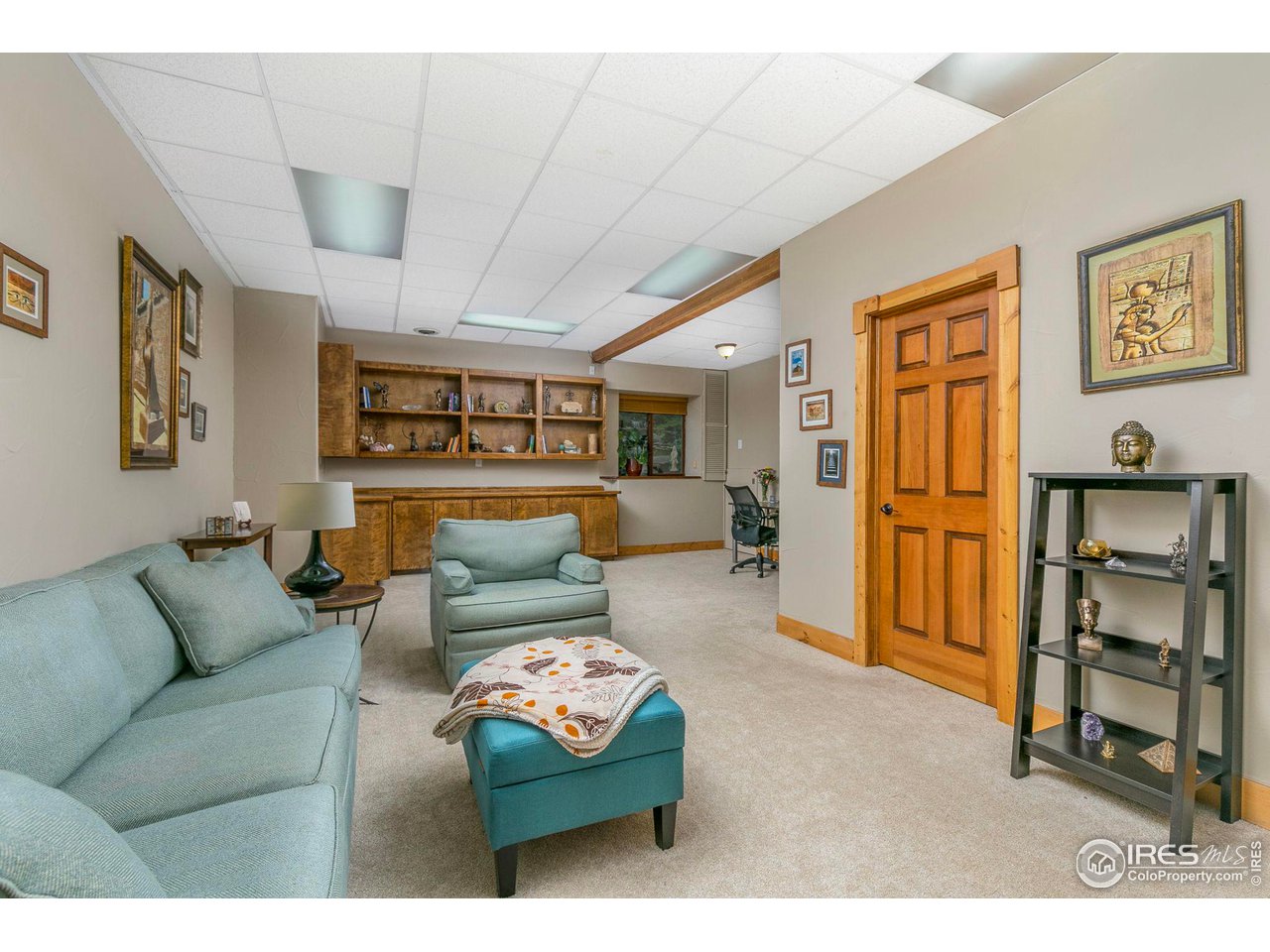 1933 Interlocken Drive Evergreen, CO 80439 - Photo 29 of 40 Perfect media room, home office, craft room or? The possibilities are endless