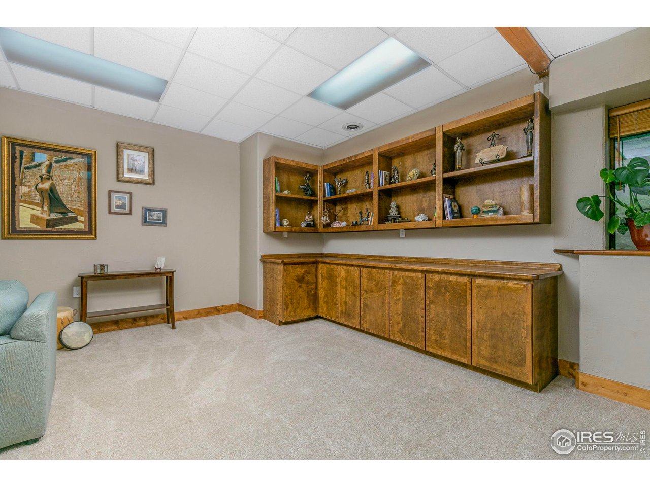 1933 Interlocken Drive Evergreen, CO 80439 - Photo 30 of 40 Lower level REC room with built-in cabinets