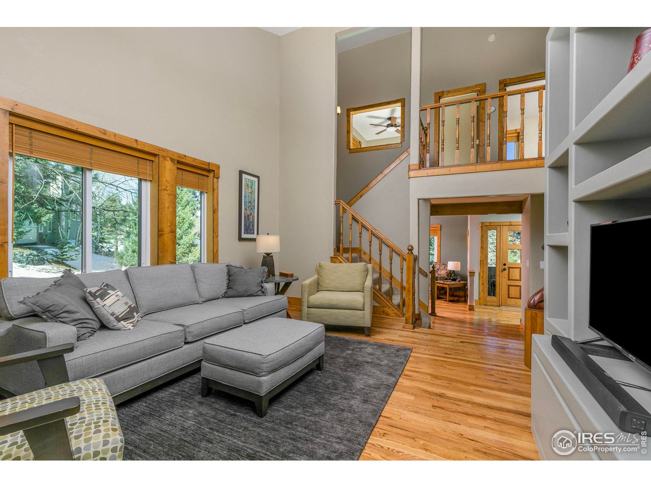 1933 Interlocken Drive Evergreen, CO 80439 - Photo 10 of 40 Vaulted ceilings and newer interior paint