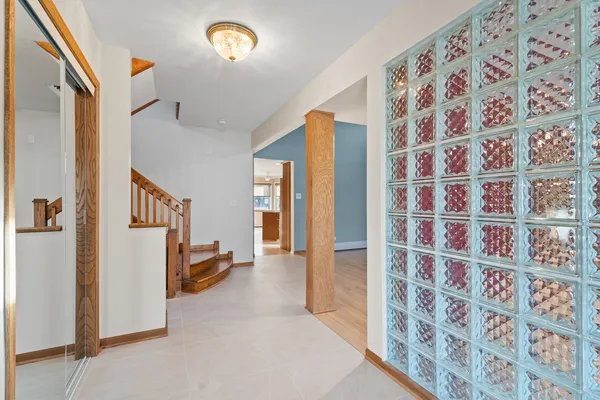 a view of an entryway
