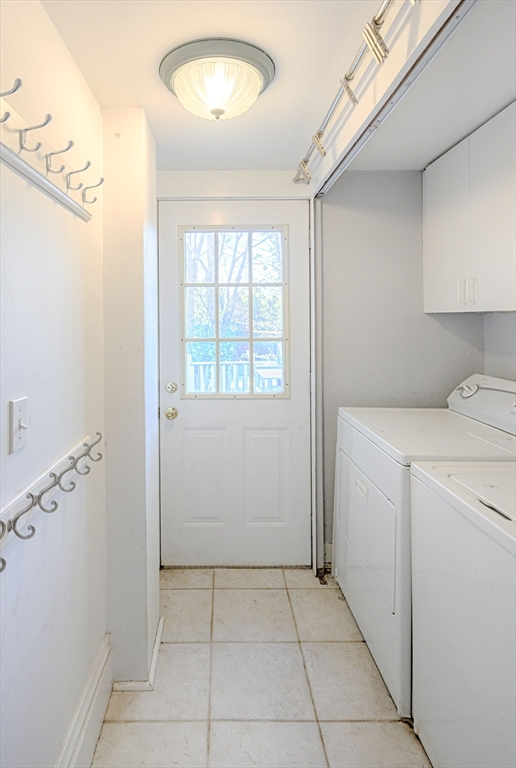 31 Marion Street Natick, MA 01760 - Photo 17 of 32 a view of utility room with washer and dryer