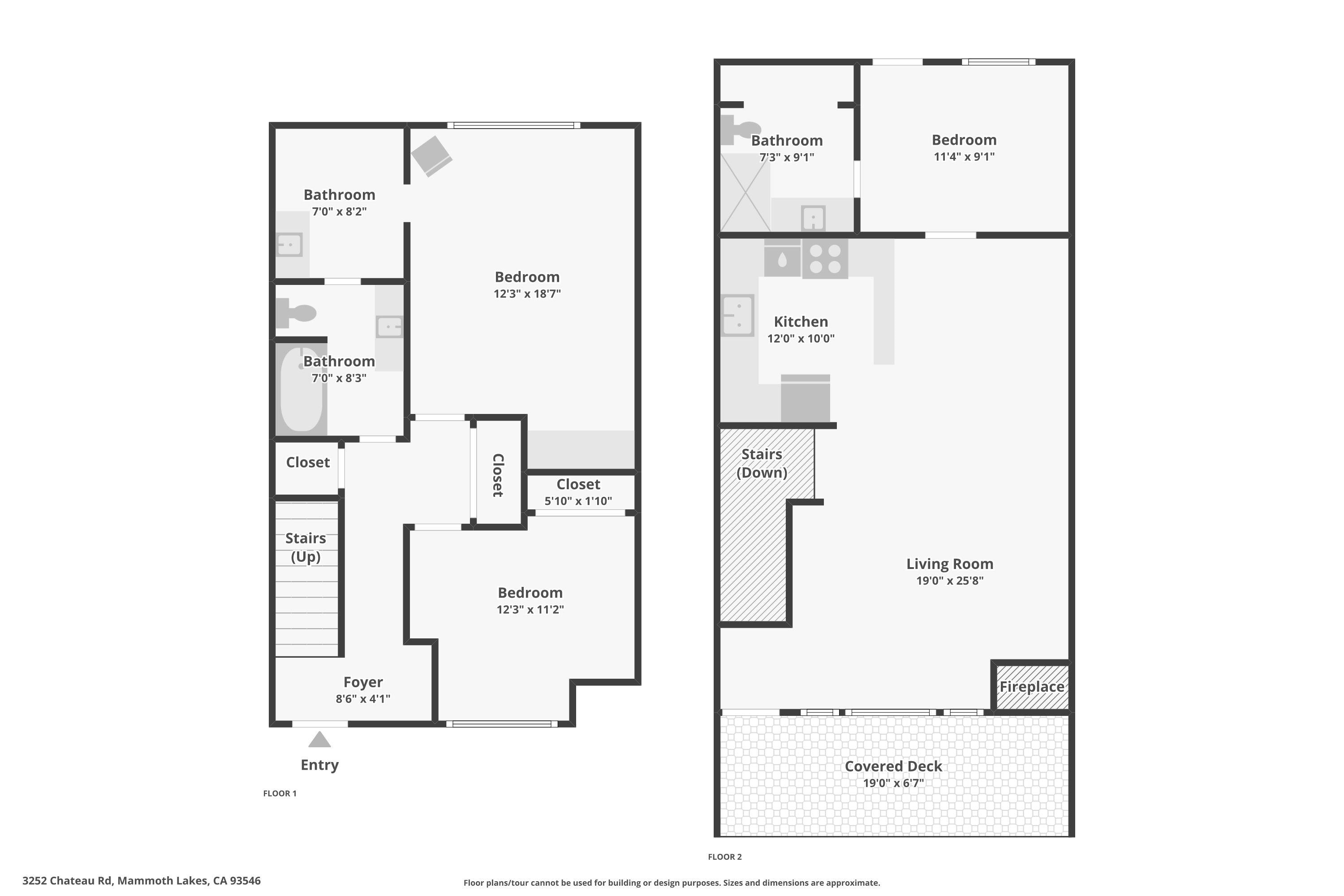 50 Hidden Valley Road, Unit 17 Mammoth Lakes, CA 93546 - Photo 40 of 40 Floor plan