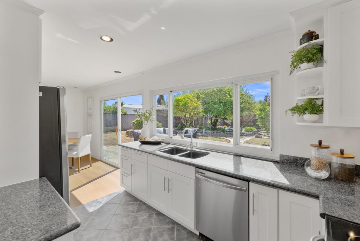 4624 Fuller Street Santa Clara, CA 95054 - Photo 8 of 26 a kitchen with sink and large window