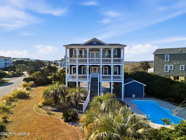 $1,550,000 | 1254 Ocean Boulevard West, Holden Beach, NC 28462