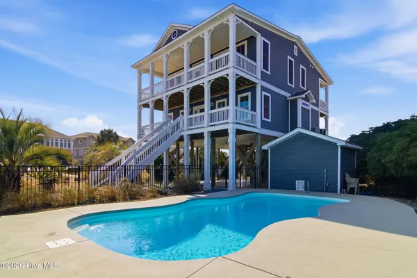 $1,550,000 | 1254 Ocean Boulevard West, Holden Beach, NC 28462