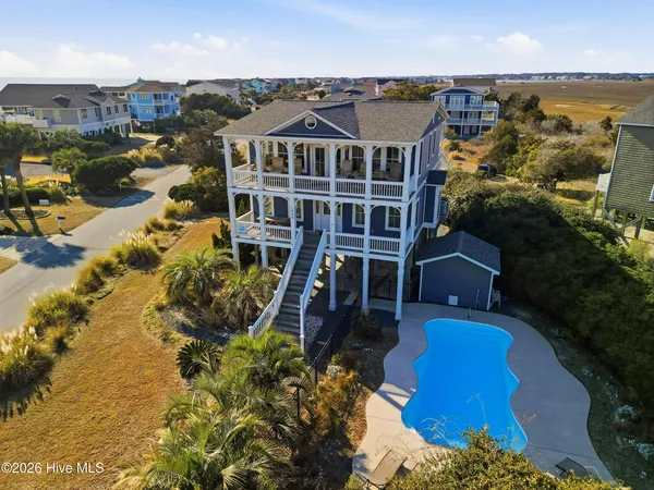 $1,550,000 | 1254 Ocean Boulevard West, Holden Beach, NC 28462