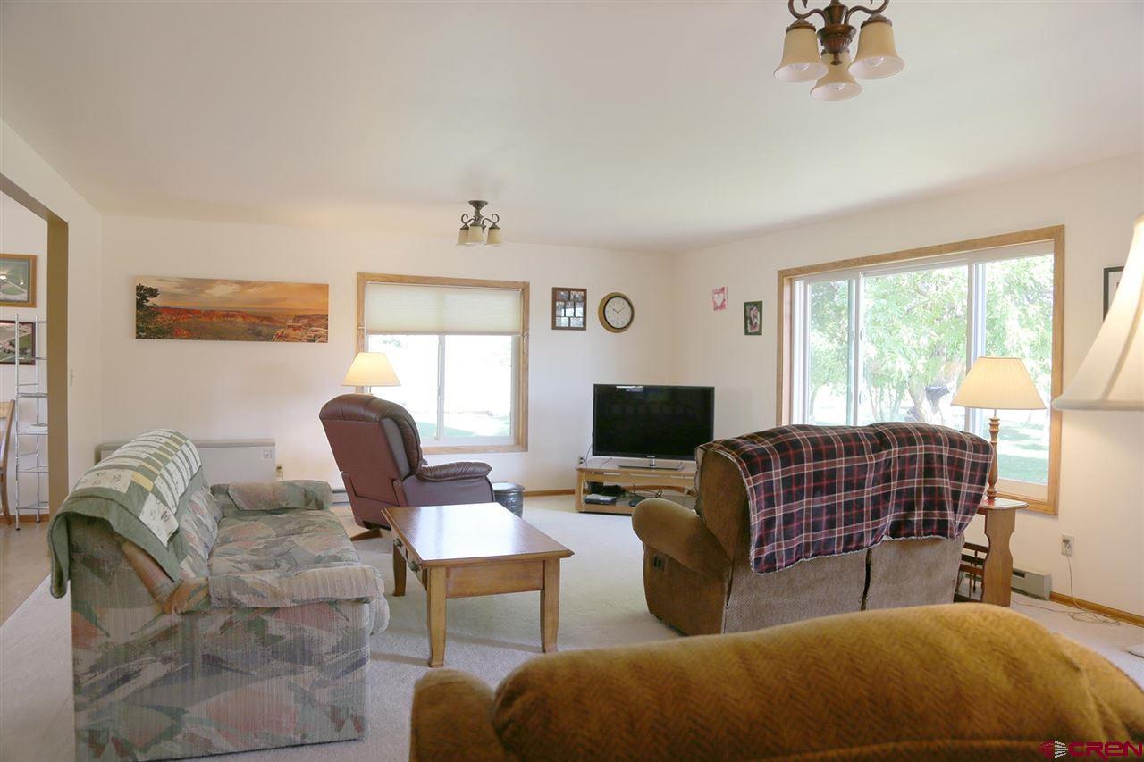 3946 1550 Road Delta, CO 81416 - Photo 6 of 35 a living room with furniture and a flat screen tv