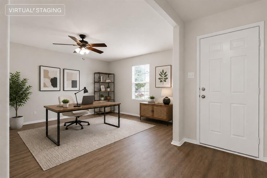 3011 Hickory Ridge Melissa, TX 75454 - Photo 7 of 30 VIRTUALLY STAGED #2 - HOME OFFICE
