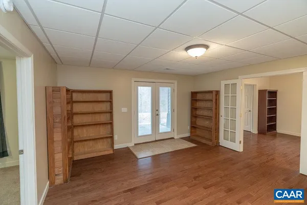 a view of storage and utility room