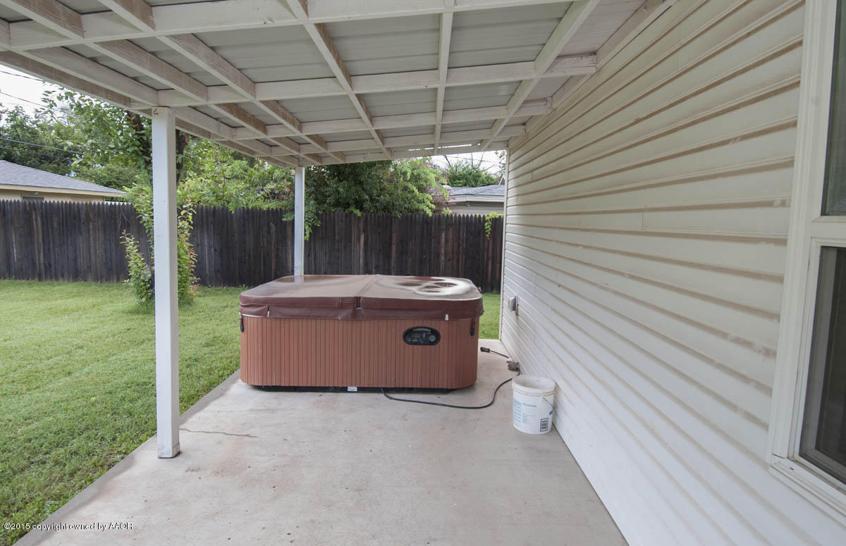 5310 Alvarado Road Amarillo, TX 79106 - Photo 21 of 29 PATIO VIEW 2
