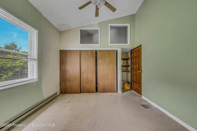 a view of room with window