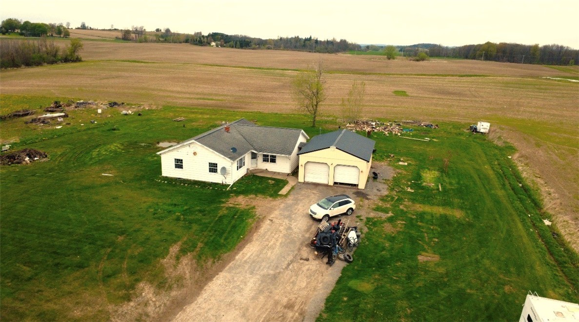 6841 Cavanaugh Road Lima, NY 14485 - Photo 16 of 16 Overhead of house from the right
