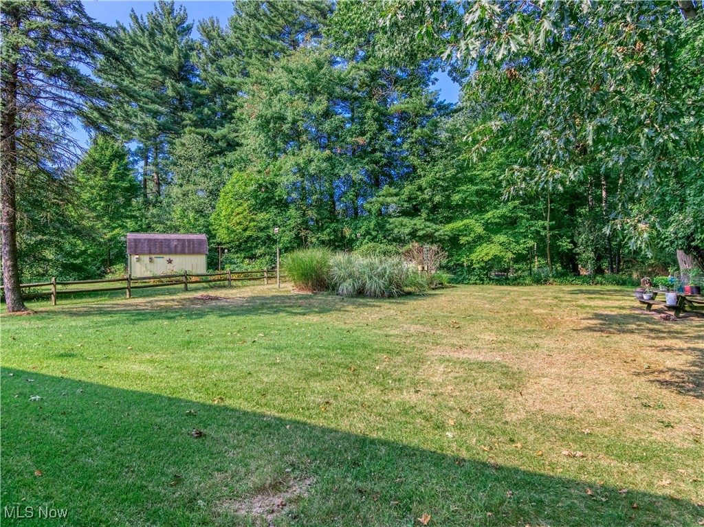 6571 Peck Road Ravenna, OH 44266 - Photo 30 of 44 Backyard view of the garden area