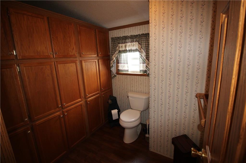 174 Reddog Road Georgetown, PA 15043 - Photo 30 of 50 Water Closet w/ Toilet & Built-in Cabinets