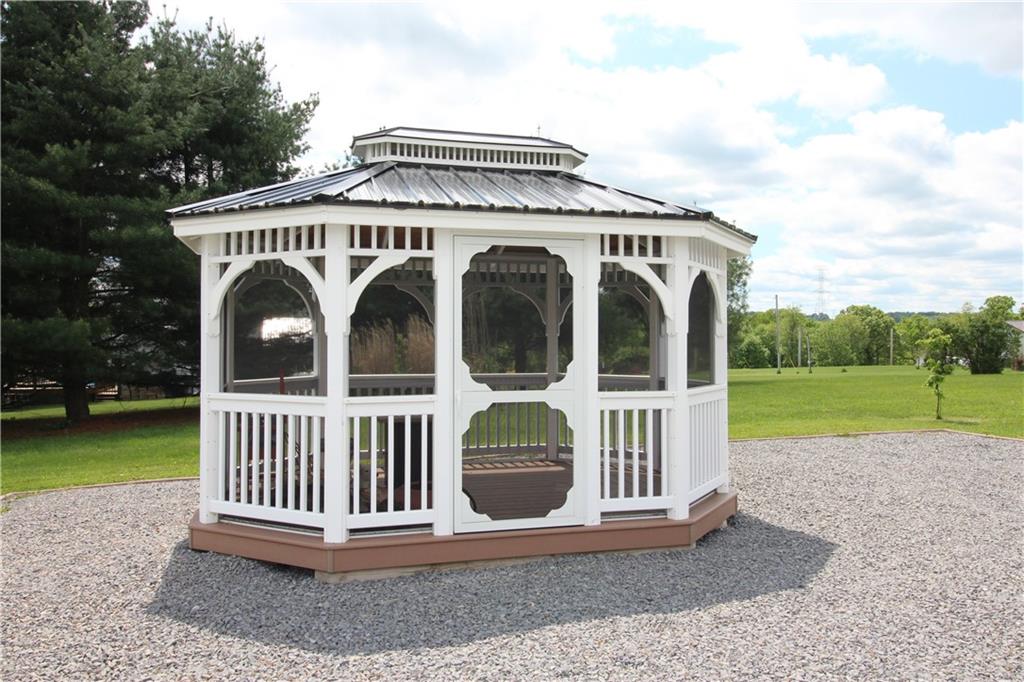 174 Reddog Road Georgetown, PA 15043 - Photo 4 of 50 Screened Gazebo