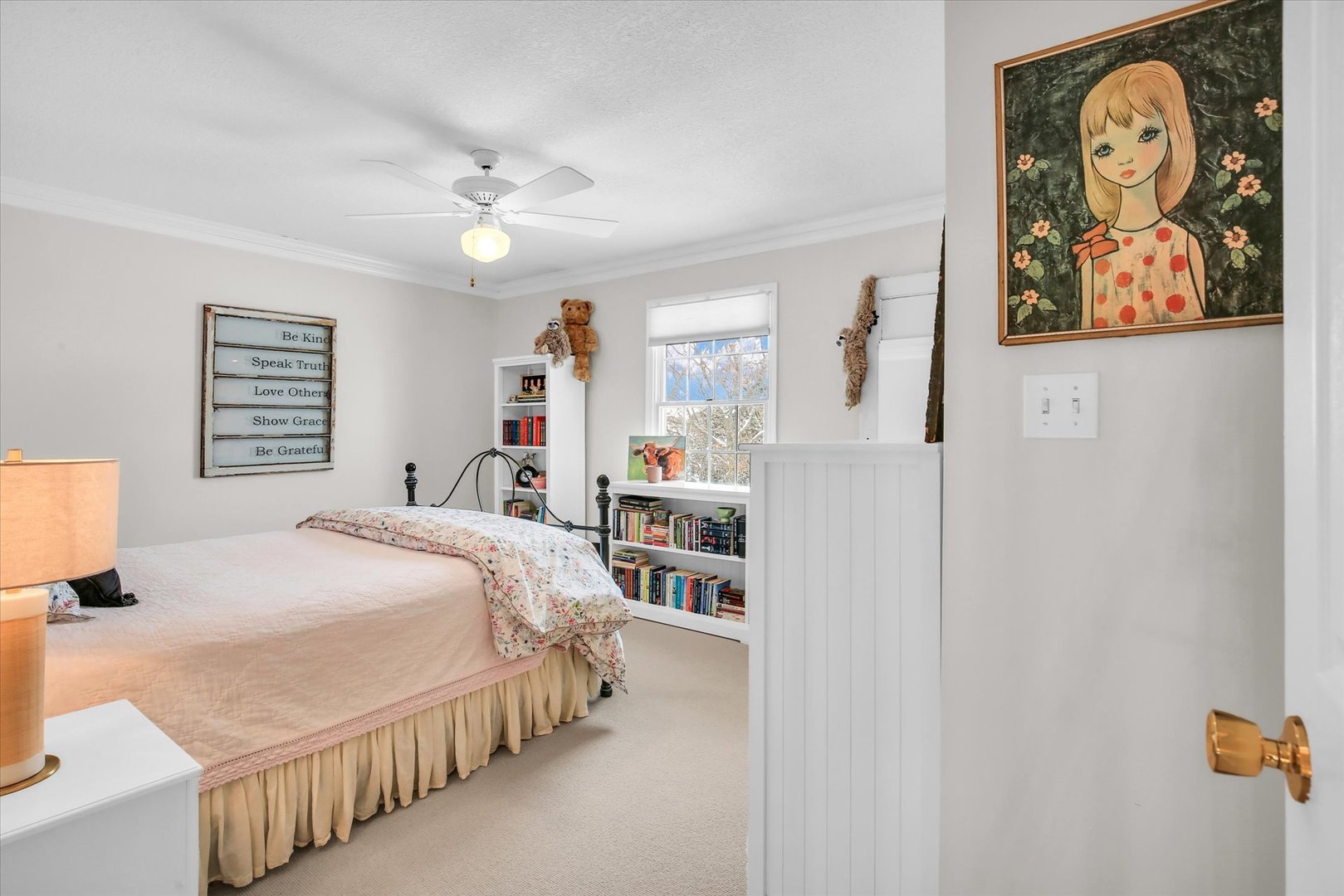 2205 Edgewater Place Champaign, IL 61822 - Photo 41 of 71 a bedroom with a bed and a couch