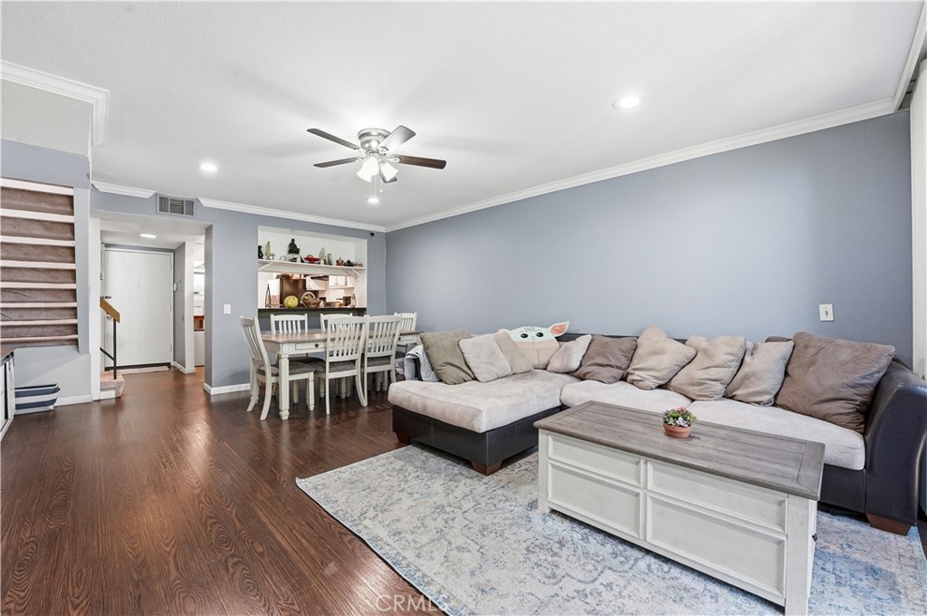 1655 West Lambert Road, Unit G La Habra, CA 90631 - Photo 4 of 21 Living room.