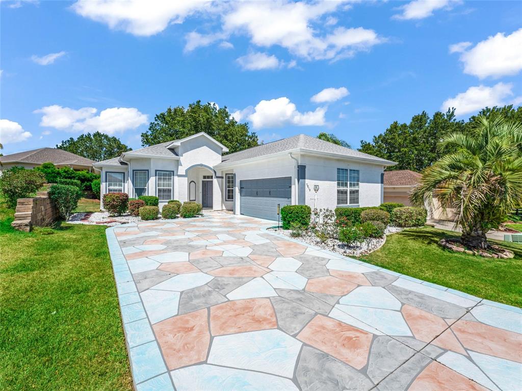 Front Elevation of this Beautiful and well-maintained "Monticello" Home