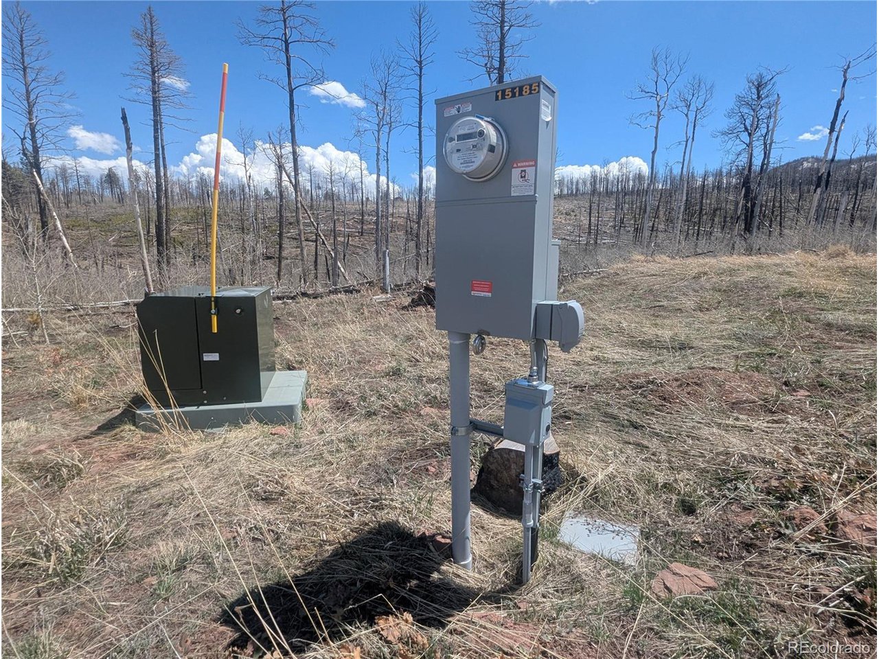 904 Forbes Park Road Fort Garland, CO 81133 - Photo 7 of 16 a front view of a house with garden