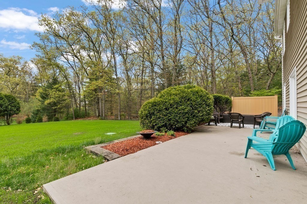 732 Hickory Road North Attleboro, MA 02760 - Photo 28 of 41 a garden view with a seating space